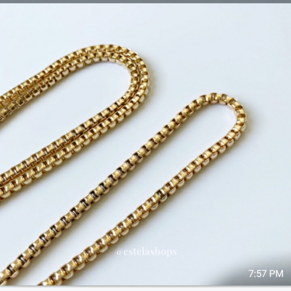 Gold Crossbody Chain Strap Replacement - Picture 3 of 4